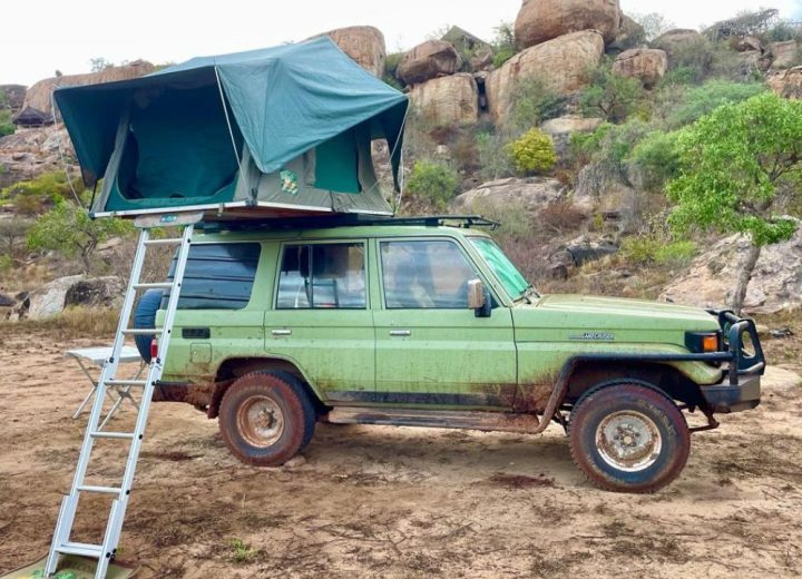 LCruiser With Double Roof Top Tent