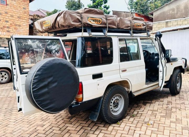 LCruiser With Double Roof Top Tent