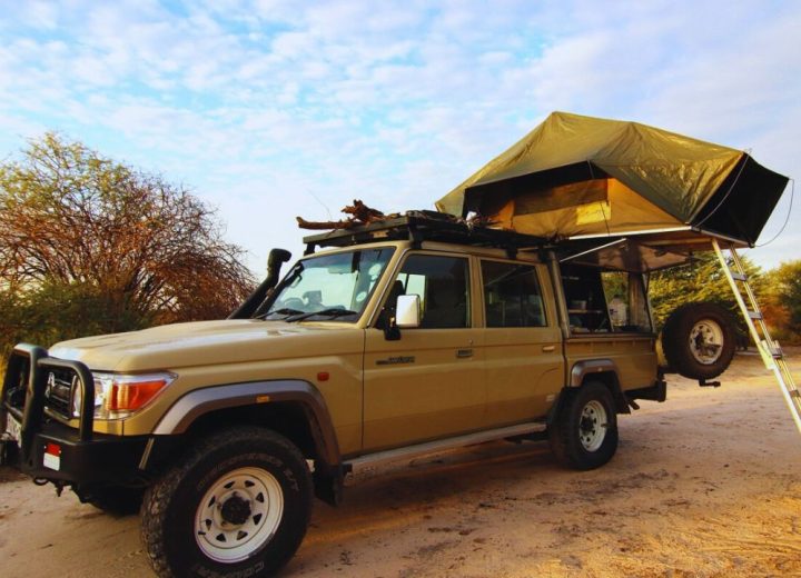LCruiser With Double Roof Top Tent